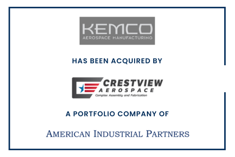 Kemco Aerospace Manufacturing Acquired by Crestview Aerospace